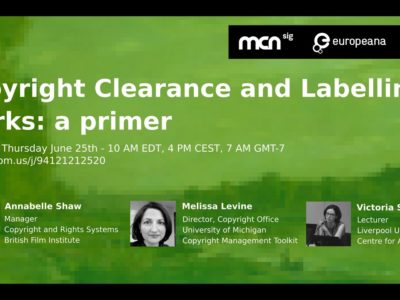 image for resource Copyright Clearance and Labeling Works: A Primer