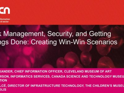 image for resource Risk Management, Security, and Getting Things Done: Creating Win-Win Scenarios