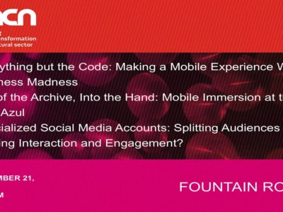 image for resource Case Studies: Mobile Experiences, Social Media and Audience Engagement