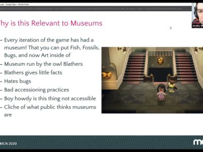 image for resource New Horizons: A Critical Examination of Animal Crossing for Cultural Heritage Institutions