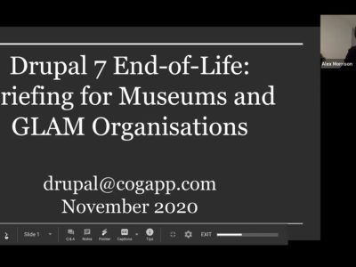 image for resource Planning for Drupal 7 End-of-Life at the Museum Workshop